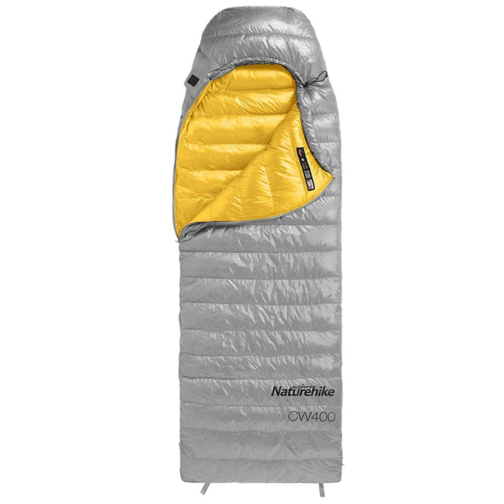 Screenshot_2 Saco de dormir Naturehike Piuma d’oca Ceniza L 220×85 cm - Imagen 1