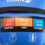 Saco de dormir Plumón Makalu I Light L -5 °C Simond - Imagen 11