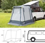 Tienda de campaña 2 Personas VW T5/T6 Comet Brunner - Imagen 5