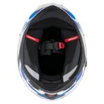 Scorpion Casco Integral EXO-520 Evo Air Blanco-Azul - Imagen 2
