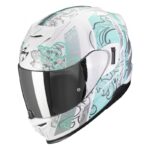 Scorpion Casco Integral Exo-520 EVO FASTA Blanco/Azul
