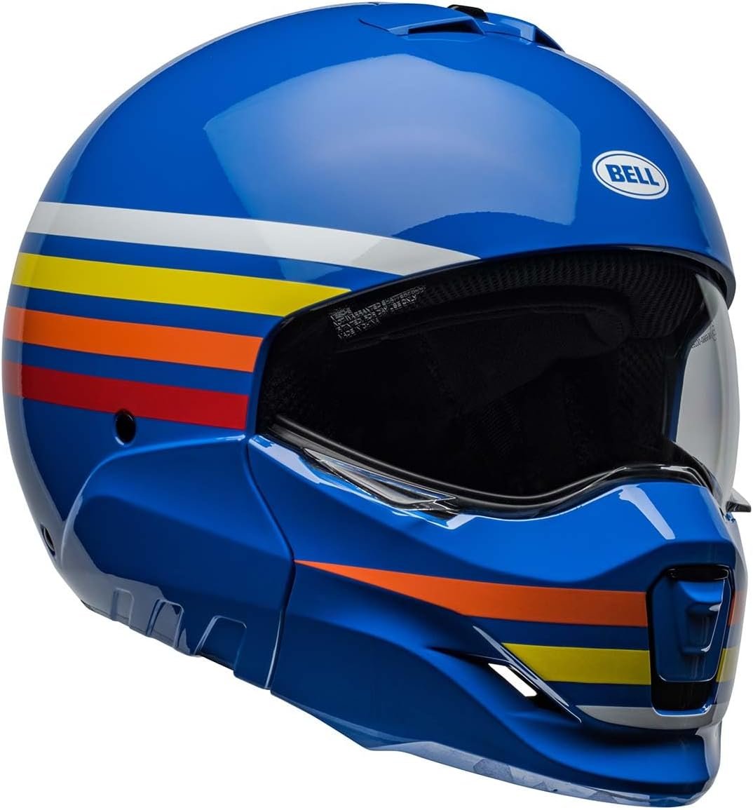 61G4Tl3frNL._AC_SL1200_ BELL Casco Broozer Gloss Prime Azul - Imagen 1