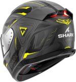 Shark Casco Integral SKWAL i3 LINIK Negro/Amarillo - Imagen 6