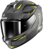 Shark Casco Integral SKWAL i3 LINIK Negro/Amarillo - Imagen 4