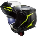 LS2 Casco Modular FF902 Scope II Skid Negro/Amarillo - Imagen 3