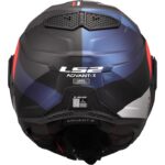 LS2 Casco Modular Advant X Ultra FF901 Azul/Rojo - Imagen 2
