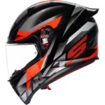 AGV Casco K1 S Fastlap Negro/Rojo - Imagen 2