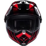 Bell Casco Moto MX-9 Adventure MIPS Negro Brillante/Rojo - Imagen 2