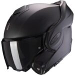 Scorpion Casco Modular EXO-Tech Evo Solid Matt Negro - Imagen 2