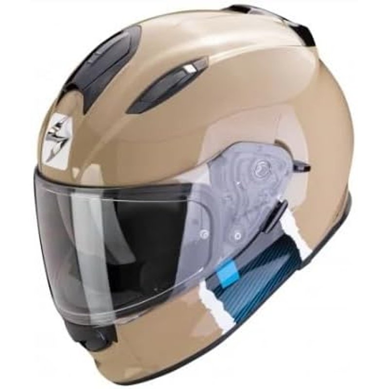 DzaSOnkWQe Scorpion Casco Integral Exo-491 Code Marrón - Imagen 1