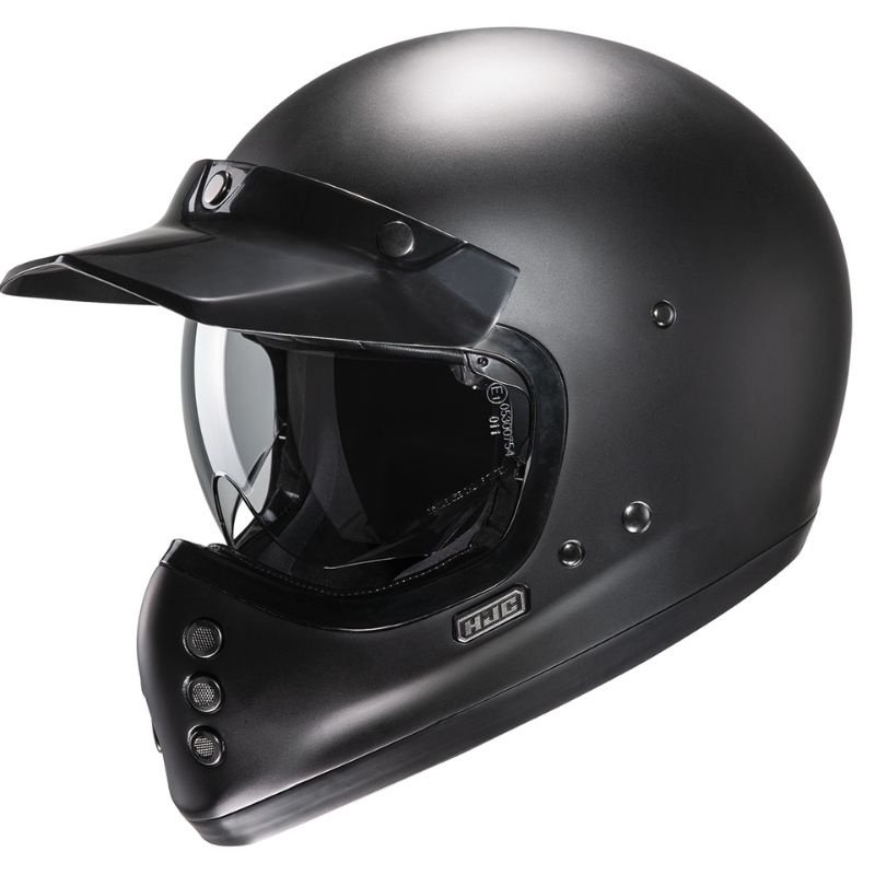 Hc8L9ldWEU HJC Casco V60 Semi Flat Negro - Imagen 1