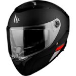MT Casco Integral Thunder 4 SV Solid A1 Negro Mate - Imagen 4