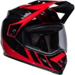 Bell Casco Moto MX-9 Adventure MIPS Negro Brillante/Rojo - Imagen 4