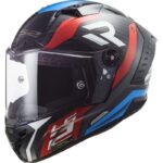 LS2 Casco Integral Thunder FF805 Carbon Supra Rojo/Azul