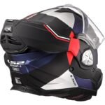 LS2 Casco Modular Advant X Ultra FF901 Azul/Rojo - Imagen 5