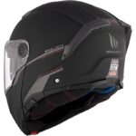 MT Casco Modular Atom 2 SV Solid Negro Mate - Imagen 2