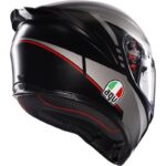 AGV Casco Motocicleta K1 S Lap Negro Mate Rojo - Imagen 6