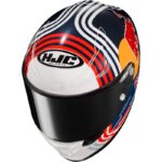 HJC Casco Integral RPHA 1 Red Bull Austin GP Blanco/Azul/Rojo - Imagen 5