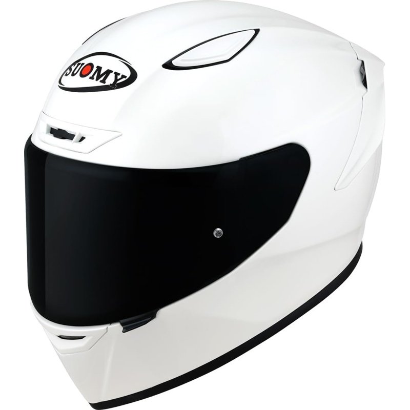 YsRxGuM6BH-1 Suomy Casco Track-1 Blanco - Imagen 1