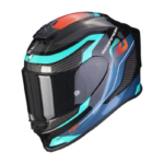 Scorpion Casco Integral EXO-R1 Evo Air Coup Negro-Rojo-Azul