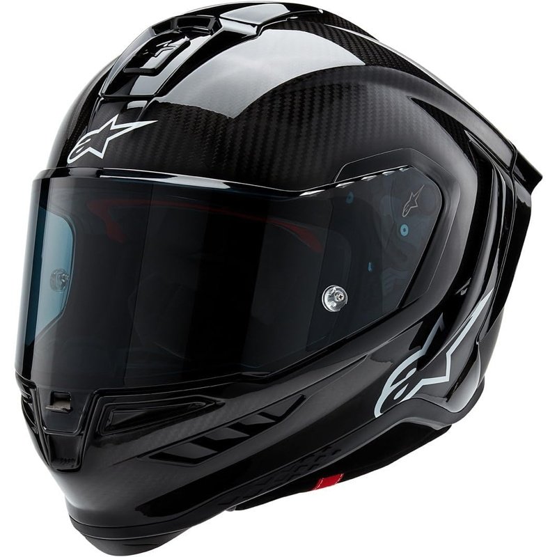 bdJzme1lpj Alpinestars Casco Integral Supertech R10 Carbono Negro - Imagen 1