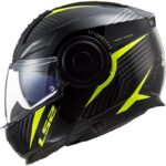LS2 Casco Modular FF902 Scope II Skid Negro/Amarillo - Imagen 4
