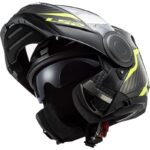 LS2 Casco Modular FF902 Scope II Skid Negro/Amarillo - Imagen 5