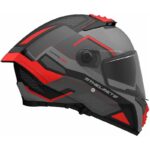 MT Casco Integral Thunder 4 SV Jerk Rojo Mate - Imagen 4