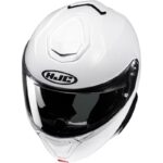 HJC Casco Modular i91 Solid Blanco Perla - Imagen 2