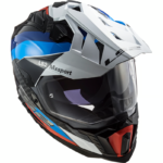 LS2 Casco Integral MX701 Explorer C 2206 Frontier Negro-Azul - Imagen 2