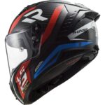 LS2 Casco Integral Thunder FF805 Carbon Supra Rojo/Azul - Imagen 4