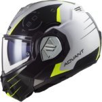 LS2 Casco Modular FF906 Advant Codex Blanco-Negro - Imagen 5