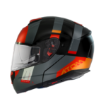 MT Helmets Casco Modular Atom Gorex B4 Naranja Mate