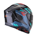 Scorpion Casco Integral EXO-R1 Evo Air Coup Negro-Rojo-Azul - Imagen 2