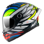 MT Casco Integral Thunder 4 SV Drax B7 Azul Brillo - Imagen 2