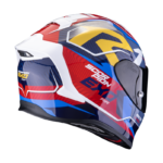 Casco Integral Scorpion EXO-R1 Evo Air Coup Amarillo-Rojo-Azul - Imagen 3