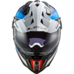 LS2 Casco Integral MX701 Explorer C 2206 Frontier Negro-Azul - Imagen 5