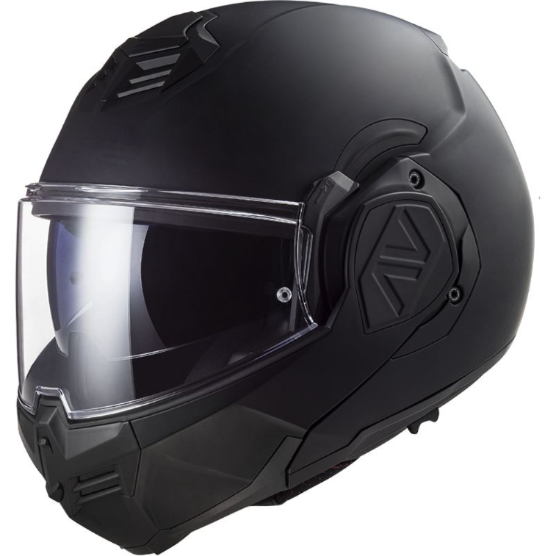 motorcycle-helmet-modern-matte-black LS2 Casco Modular FF906 Advant Noir - Imagen 1