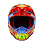 Alpinestars Casco Motocross S-M5 Action Azul-Naranja - Imagen 4