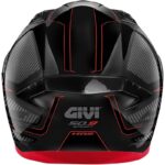 Givi Casco Integral 50.9 Enigma Negro/Titanio/Rojo - Imagen 2