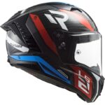 LS2 Casco Integral Thunder FF805 Carbon Supra Rojo/Azul - Imagen 5