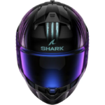 Shark Casco Integral Ridill 2 Assya Negro-Purpurina - Imagen 2