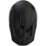 Fox Racing Casco Bicicleta V1 Solid Negro Mate - Imagen 6