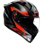 AGV Casco K1 S Fastlap Negro/Rojo