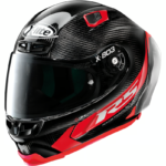 Nolan X-Lite X-803 RS Ultra Carbon Hot Lap Negro-Rojo Casco Integral