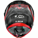 Nolan X-Lite X-803 RS Ultra Carbon Hot Lap Negro-Rojo Casco Integral - Imagen 3