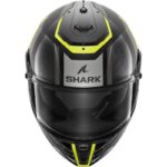 Shark Casco Moto Integral Spartan RS Carbon Shawn DYA Negro-Amarillo - Imagen 3