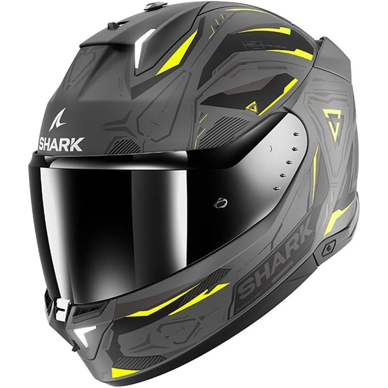 zYxjSmeidO Shark Casco Integral SKWAL i3 LINIK Negro/Amarillo - Imagen 1