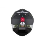 MT Genesis SV Talo Casco Integral Moto Negro/Gris/Amarillo Flúor Mate - Imagen 8