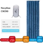 Saco de dormir Naturehike Azul marino Talla L - Imagen 5